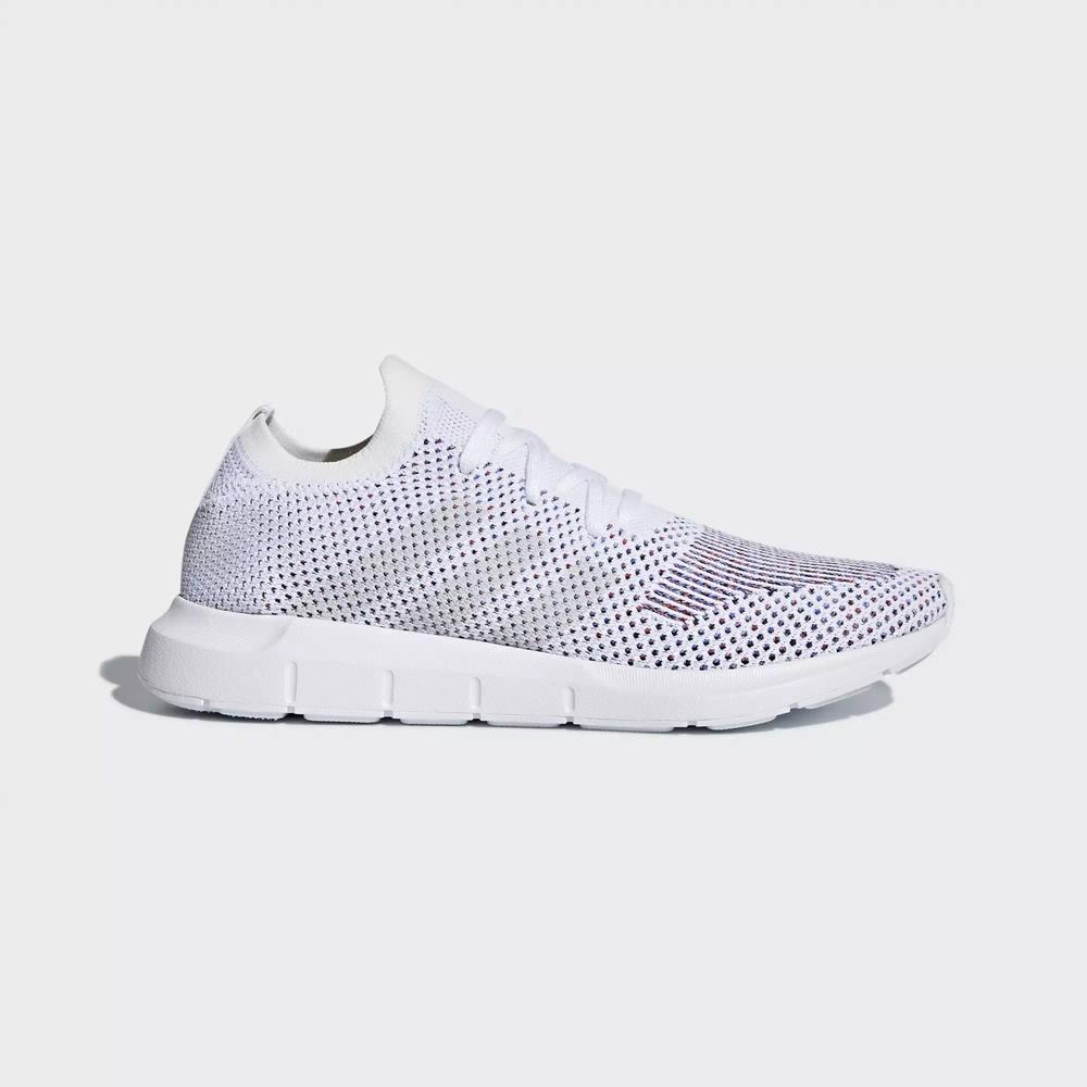 Adidas Swift Run Primeknit Tenis Blancos Para Hombre (MX-70694)